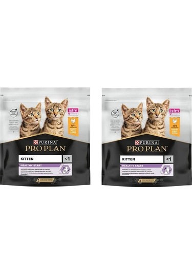 Purina Pro Plan Kitten Yavru Tavuklu Kedi Kuru Mama 400 G X 2 Adet