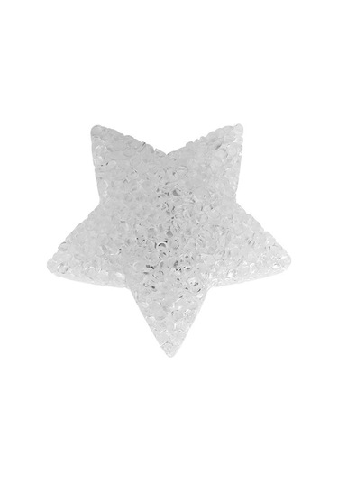 Springsun El Tutan Sarı Işık Yıldız Lambası - Sahne Gösterisi, Korosu, Dans İçin Taşınabilir Akrilik Sahne Aleti Dahili Pil Sarı Işık