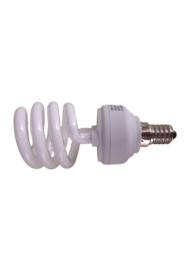 Uzlight 12w Spiral Tasarruflu Ampul Sarı Işık E14 Duy 10'lu Paket