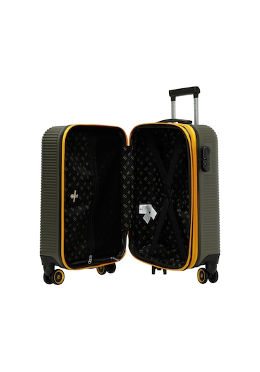 Lumberjack Barselona -k Abs 5fx Haki Unisex Küçük Boy Valiz Haki