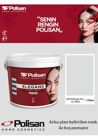 Polisan Yıkanabilir Küf Tutmayan Extra Elegans Boya 2.5 L