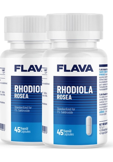 Rhodiola Rosea - 45 Kapsül X 2 Adet