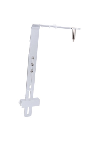 Moveevo Alüminyum Akvaryum Işık Demiri - Ayarlandırabilir Yükseklik, Sağlam Tutma, Modern Tasarım - Gümüş