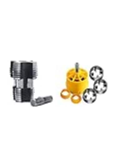 Shineyee Elektrikli Pvc Diş Açma Takımı - Çift Uçlu Su Borusu Diş Açıcı - 6/1 İnç Ppr Ppe Boru İçin El Aleti