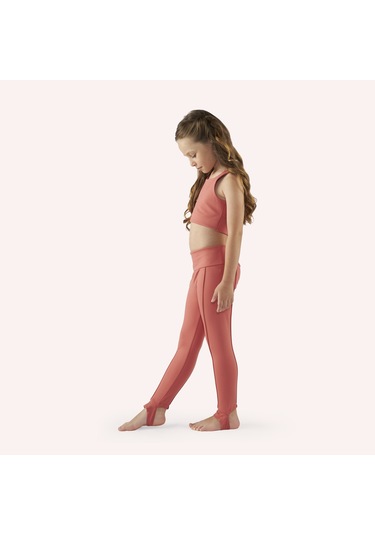 Kız Çocuk Bilek Detaylı Tayt Nar 2421gk12007-4943 001