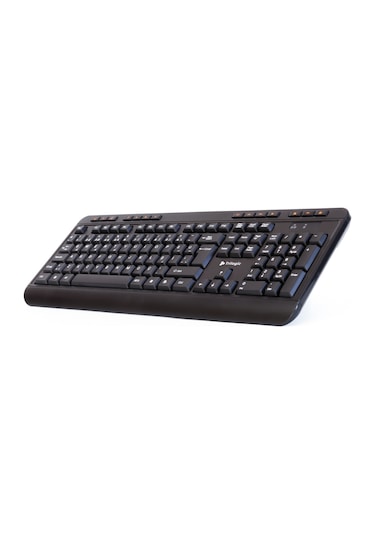 Trilogic Desktech KBW707 Multimedya Kablosuz Q Klavye Mouse Set