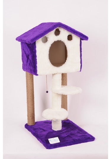 Cat Hause S06MR Işın Platform Kedi Tırmalama Evi 40 x 55 x 98 CM