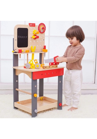 Classic World Ahşap Büyük Tamir Masası Workbench