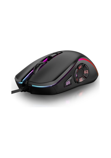 Geeroyoo "7200dpı Rgb Aydınlatmalı 10 Programlanabilir Düğmeli Profesyonel Oyun Faresi" 001
