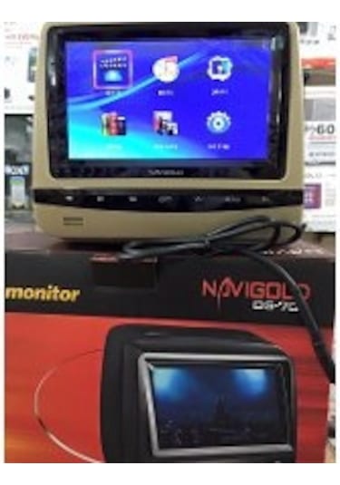 Her Türlü Araç Uyumlu Navigold Ds Oto Koltuk Monitörü Başlık Hdx Gri