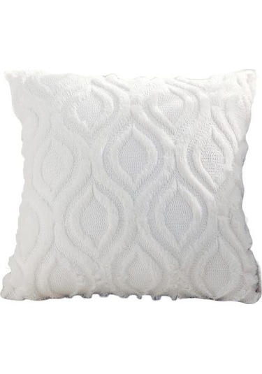 Beyaz Atmak Yastık Örtüsü Kolay Değiştirilebilir Dekorasyon Gözyaşı Önleyici Taşınabilir Zarif Görünüm Yastık Kılıfı Yatak Odası Dekor