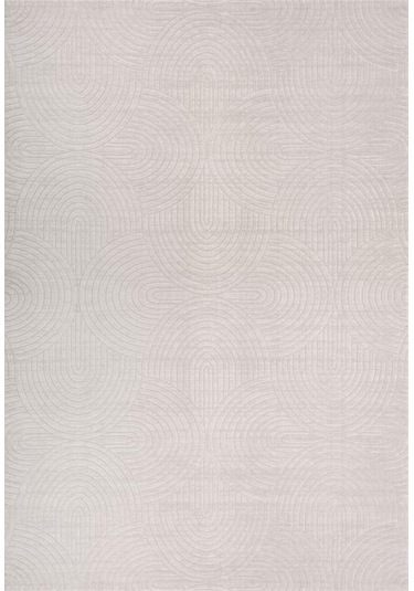 Gabardin Halı Omega 374a Serisi Triko Akrilik Salon Oturma Yatak Odası Halısı Kemik