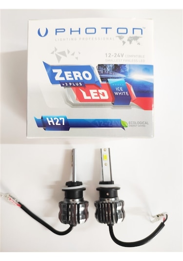 Photon Zero H27 +3 Plus Fansız Led Xenon Buz Beyaz 12v-24v