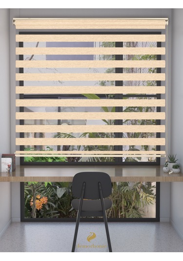 Br Demor Home Bal Rengi Bambu Zebra Yüksek Kalite Metal Kasa Bal Rengi