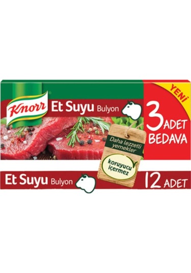 Knorr Et Suyu Bulyon 12 x 120 G