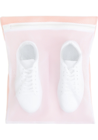 Ocean Home Textile Pembe Renk Ayakkabı Yıkama Filesi 35 x 40 cm