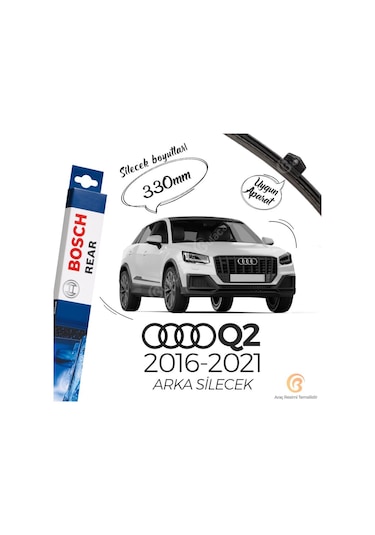 Bosch Rear Audi Q2 2016 - 2021 Arka Silecek - A332H