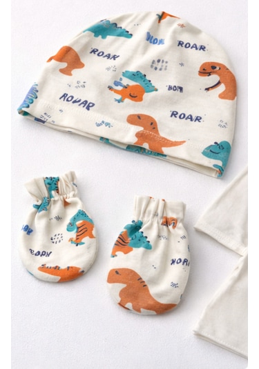 For My Baby 10'lu Bebek Hastane Çıkışı Zıbın Seti Bej