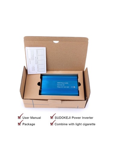 Dancemonkey Güneş Enerjisi Araba Güç İnvertörü 500w Dc, Yüksek Kalite