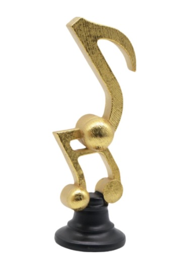 Homyl Müzik Notu Heykel Koleksiyon Masa Merkezi Giriş Yatak Odası M