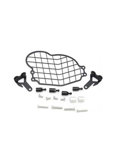 Pazly K11627 Bmw G650gs 2011-2017 Siyah Izgara Far Koruyucu Kapağı Siyah