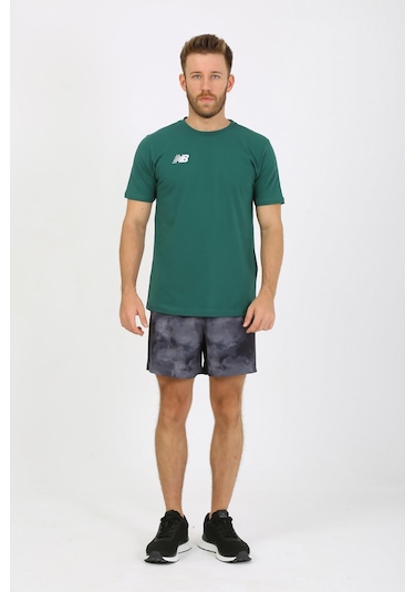 New Balance Tst2235-spg Erkek Tişört Yeşil