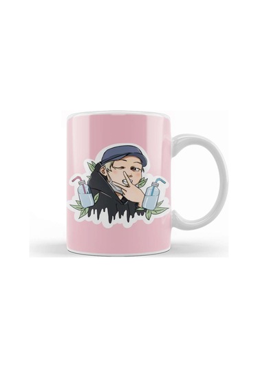 Kpop Korean 02 Kupa Bardak Porselen Karışık