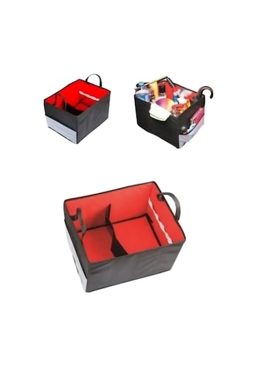 Araç Bagaj Organizeri Bagaj Düzenleyici Desenli