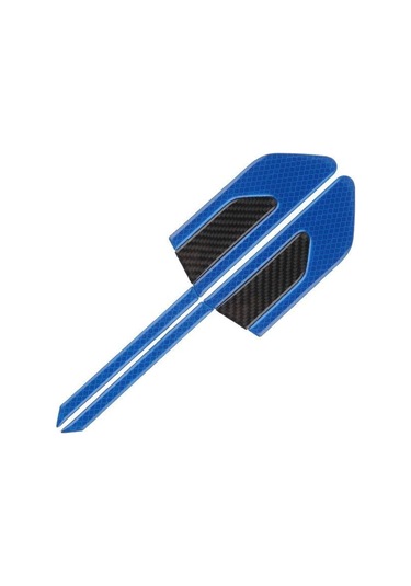 Beyaz 2 Adet/takım Araba Yansıtıcı Oto Kamyon Güvenlik Uyarı Bandı Araba Kapı Koruyucu Tampon Anti-çarpışma Şeritleri Güvenli Reflektör