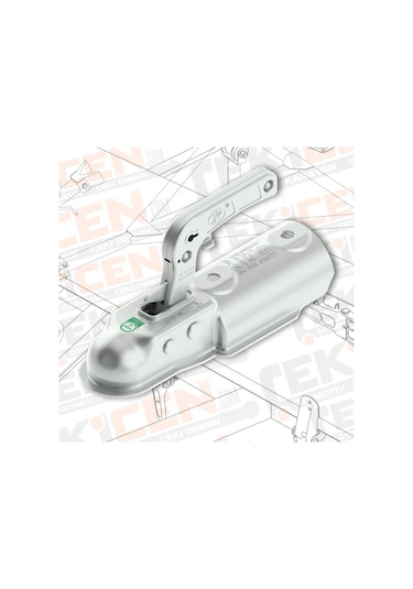 Römork ve Karavan Kaplin - 750 Kg - Yuvarlak 70 Mm Bağlantı