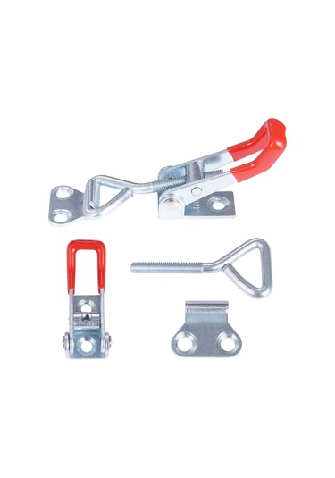 6 Adet 4001 Metal Vites Kolu Ayarlanabilir Vites Kolu Marangoz Vites Kolu Kol Gerilim Kilidi Kapı Hızlı Açma 100kg/220lbs Kapasite