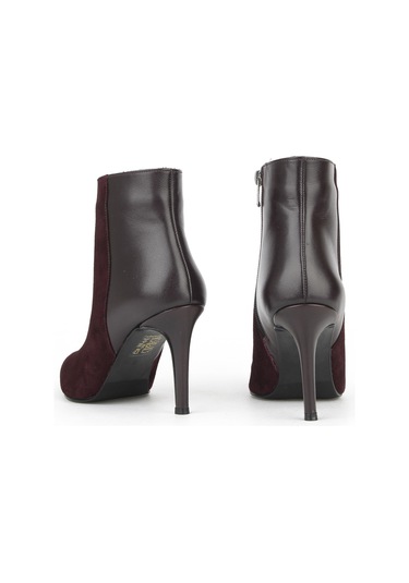 Ziya, Kadın Hakiki Deri Bot 1531030z25104 Bordo 1531030z25104 400 Bordo