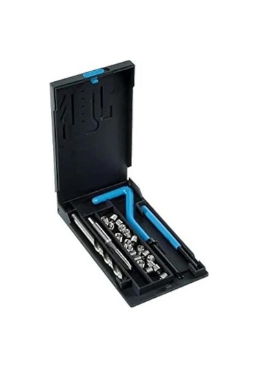 Völkel V-coil 04028 M14x2.0 Helicoil Tamir Seti Diş Tamir Takımı Siyah