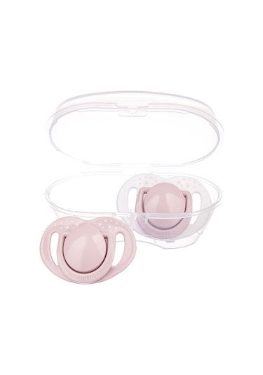 Mamajoo 6+ Ay Powder Pink Emzik 2'li Pembe