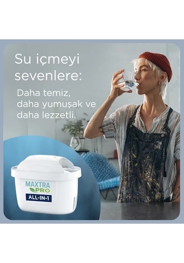 BRITA Maxtra Pro All-In-1 Yedek Su Arıtma Filtresi 2'li