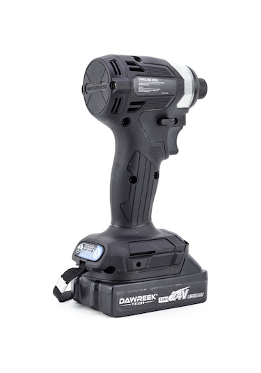 Dawreek Akülü Torklu Vidalama/Somun Sıkma Makinesi - Siyah