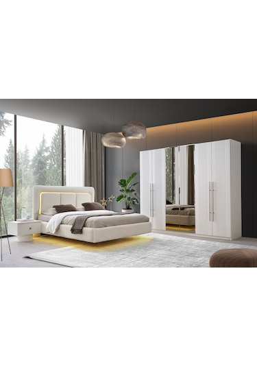 İstanbul Mdf Yatak Odası Takımı