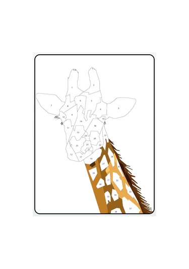 Uhty Print Numaralı Etiketlerle Çocuklar İçin Uygulama Yapıştırması 167110751