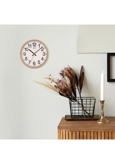 Venüs Gold Minimalist Duvar Saati Gold