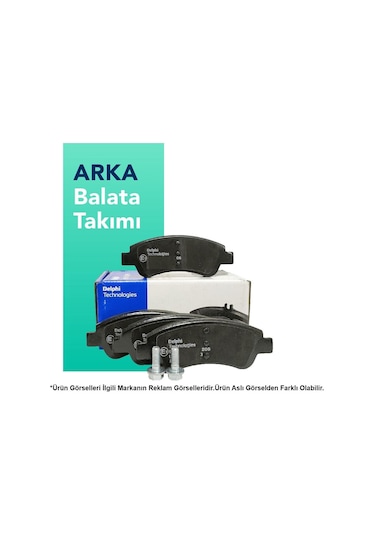 Delphi Ford Transit Arka Fren Balata Takımı (2014-2024)
