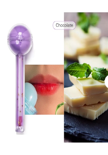 Lolipop Çift Taraflı Balm Ve Gloss Mor