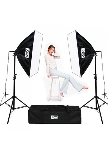 Gdx Tlb-2 Twin Pro 50x70 Softbox Kit - Lambasız