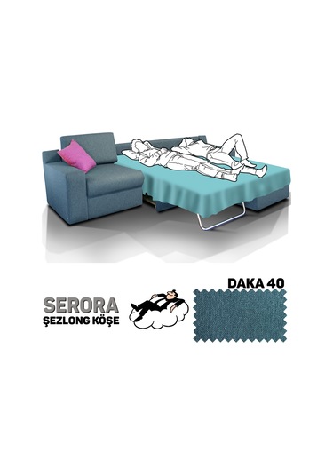 Serora Şezlonglu Köşe Daka 40