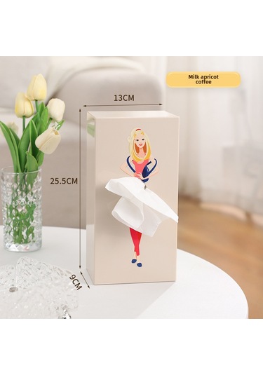 Süt Kayısı Kahvesi Kağıt Kutu, Modern, Sade Ve Çok İşlevli A