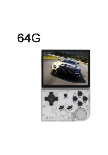 Anbernıc RG35XX 3.5" Açık Kaynak Oyun 64g 5000+ Oyunlar Retro Elde Taşınabilir Oyun Konsolu