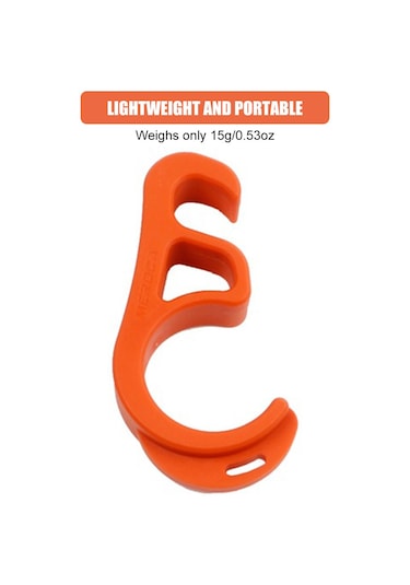 Yaozixa Bisiklet Ve Motosiklet İçin Sabit Park Fren Kilit Kancası - Eğik Yollarda Sabit Durumu Sağlar - Hafif Ve Dayanıklı Turuncu Pp Plastik Turuncu