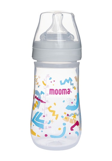 Mooma Neeko Konfeti Desenli Biberon 250 Ml Hızlı Akış 5 Adet