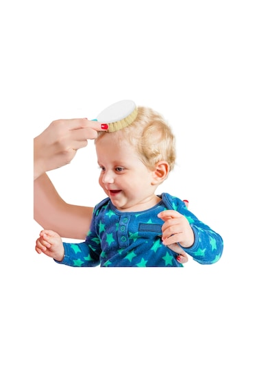 Babyjem 519 Doğal Kıl Fırça ve Tarak Seti