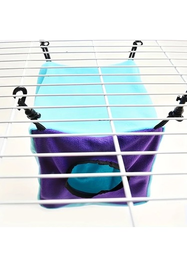 Elmpaly Mavi Mor Sıçan Sincap Sugar Glider Gine Domuzu Kuş Sıcak Yuva Küp Asılı Kafes