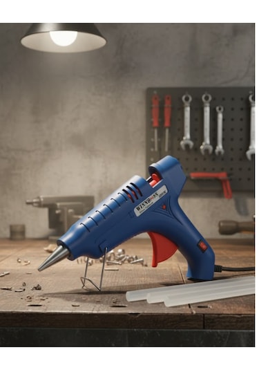 100 W Silikon Tabancası 11 Mm Silikon Uyumlu 5 Adet Hediye Silikon